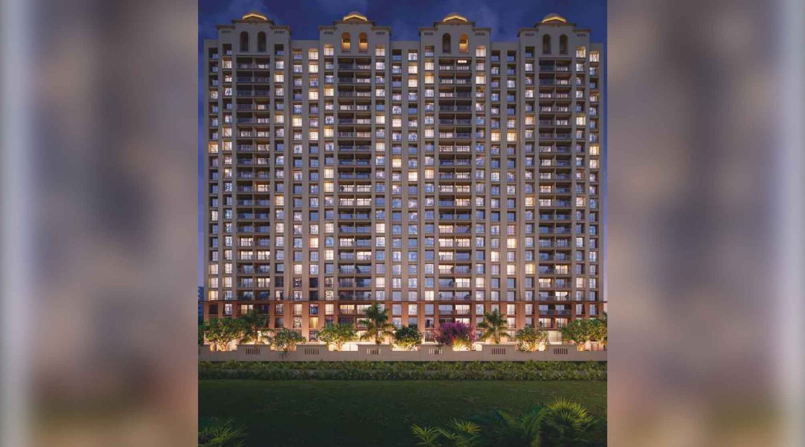 Gagan-Myra-Elevation-Night-Image